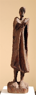 1957 Donna legno cm. 20 x 5 x 77 